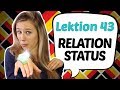 GERMAN LESSON 43: What is your relationship status? 💏 💏 💏