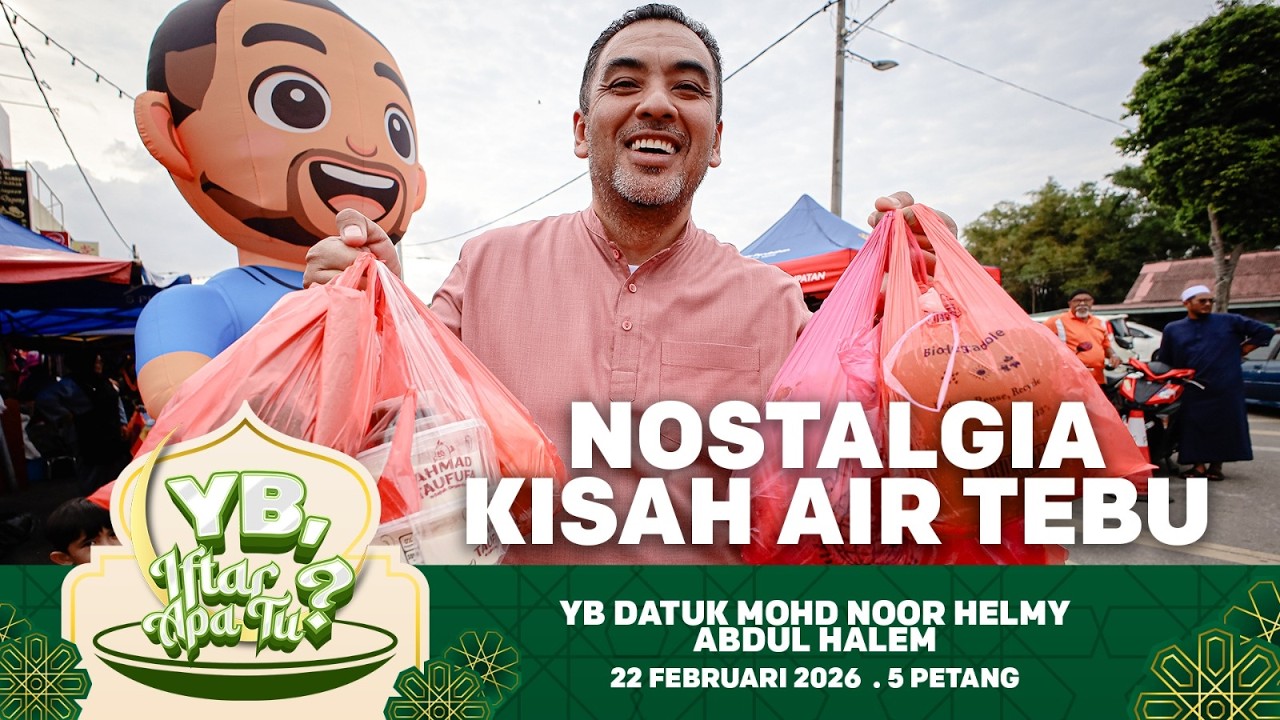 YB Helmy Terjah Bazar Ramadan Seri Duyong, Sarat Tangan Jinjing Juadah