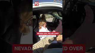 Nevada Governor Joe Lombardo stopped by police