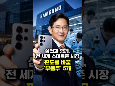 삼전과 함께, 전 세계 스마트폰 시장 판도를 바꿀 '부품주' 5개 thumbnail