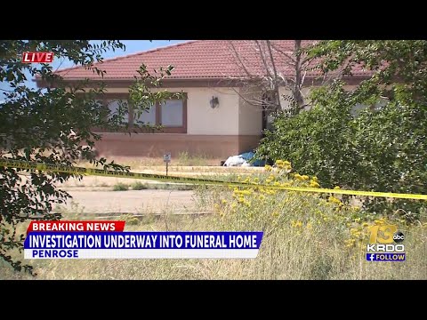 Investigation unfolding at Colorado funeral home for improper storage of bodies