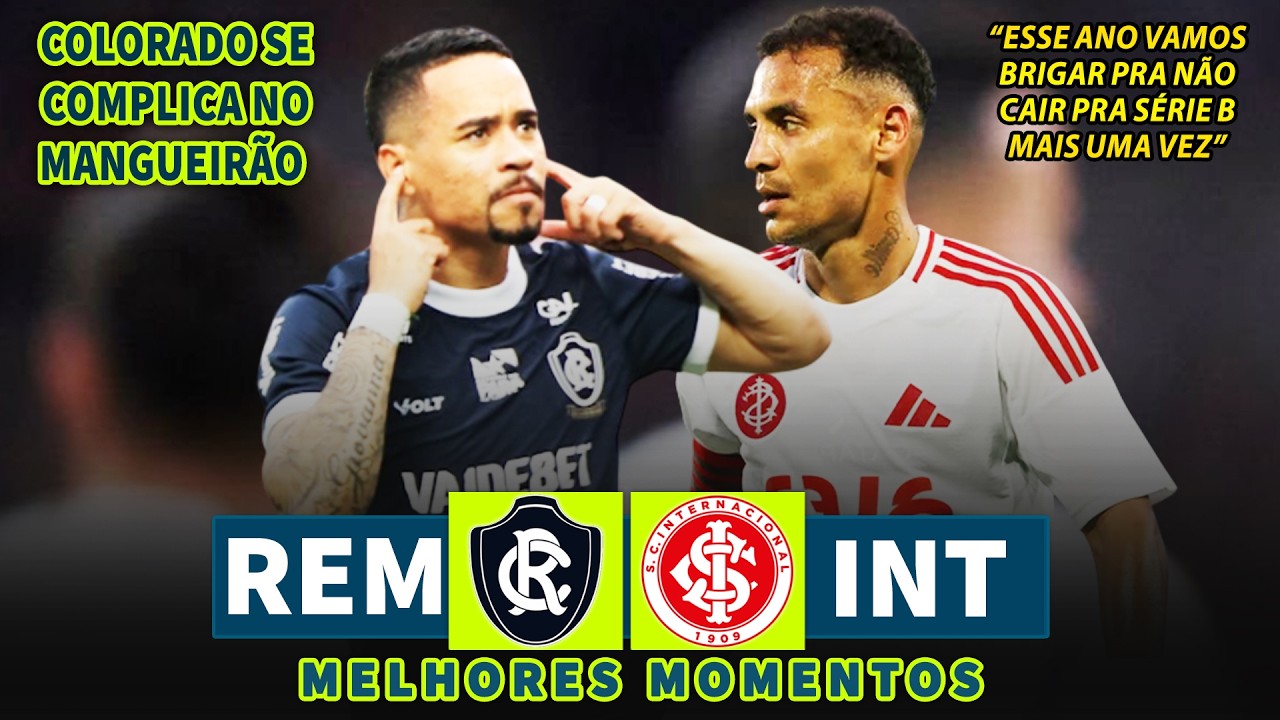 REMO AFUNDOU O MENOR DO SUL | Remo x Internacional | Melhores Momentos | Brasileirão 2026