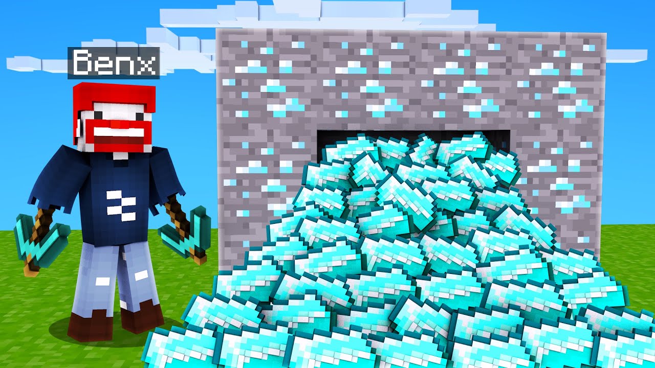 MIR WACHSEN SPITZHACKEN HÄNDE in Minecraft