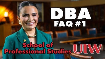Why Pursue a Doctor of Business Administration Degree at the UIW School of Professional Studies