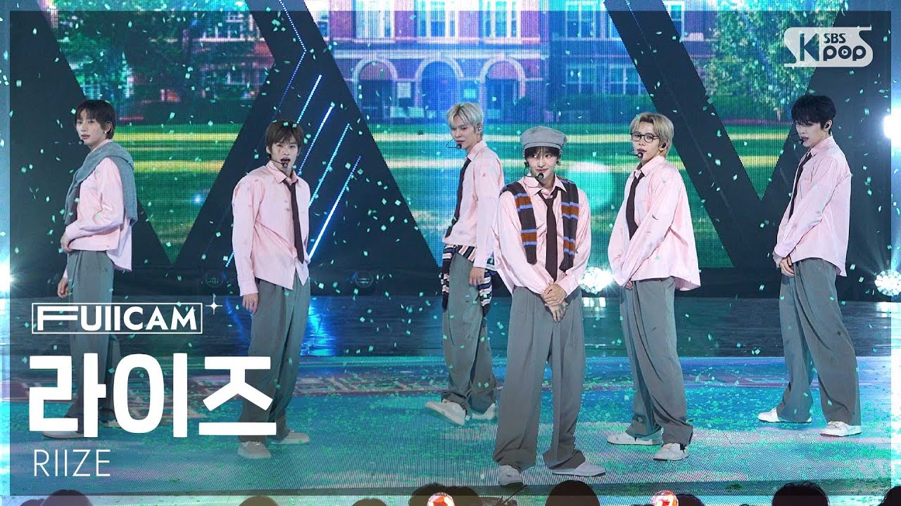 [안방1열 풀캠4K] 라이즈 'Fly Up' (RIIZE FullCam) @SBS Inkigayo 250601