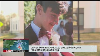 Driver cited in crash on UMass-Dartmouth campus that killed student Frank Petillo Jr.