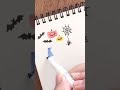 【ハロウィン】マイルドライナーでシンプル可愛いハロウィンイラスト描いてみた #shorts #halloween #drawing #doodle