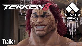 Tekken 8 Yujiro Reveal Trailer | EVO France 2026 — trending on YouTube in United States