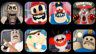 ESCAPE MR FUNNY'S TOTSHOP! (SCARY OBBY), ESCAPE THE PETSHOP!, MR STINKY PRISON ESCAPE!