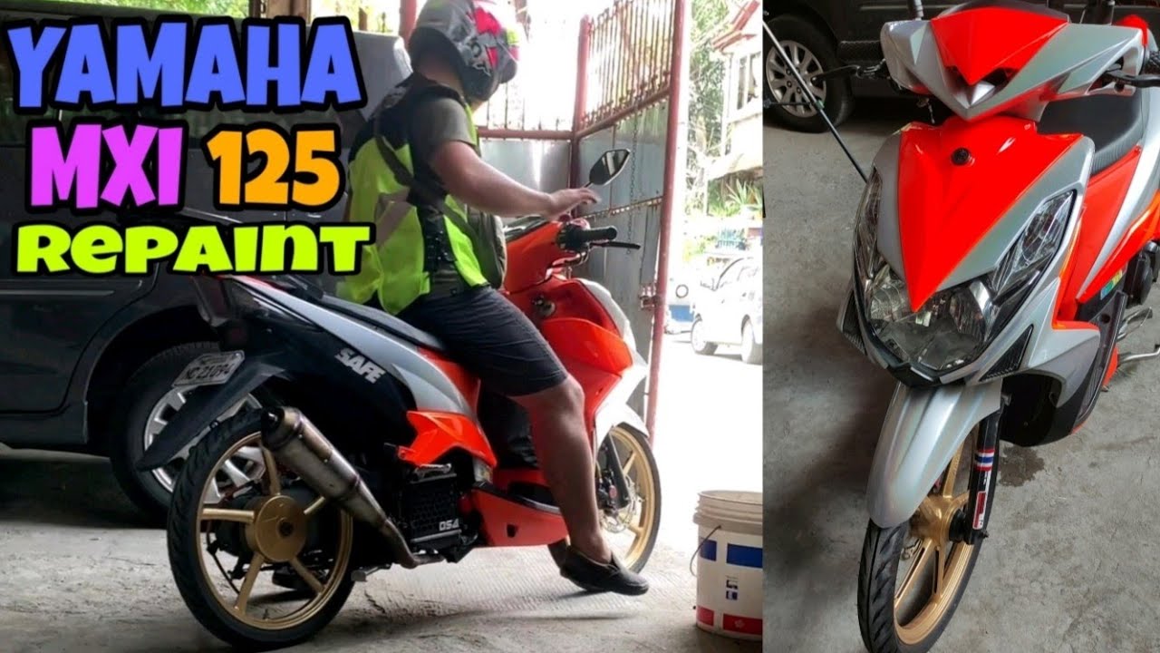 MXi 125 Repaint - YouTube