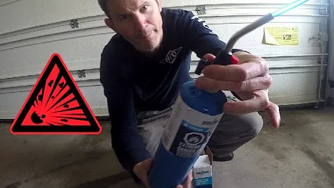 Unboxing and setup of Gas Blow Torch Bernzomatic Kit WK2301