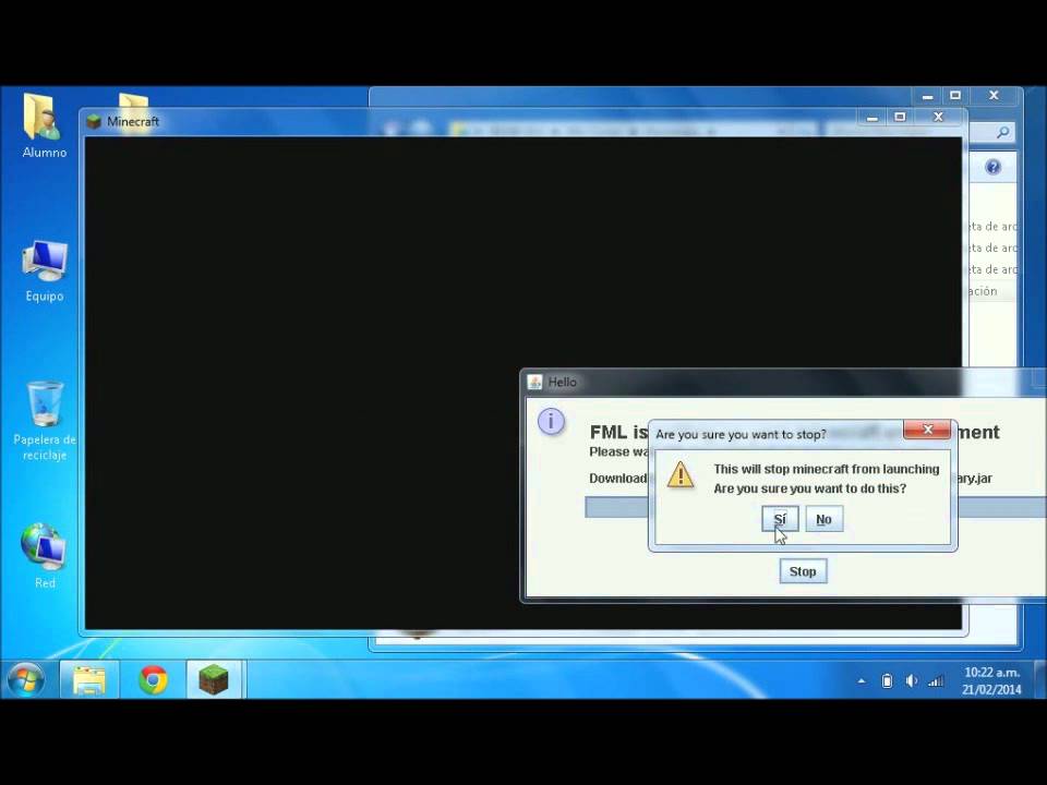 como instalar forge y solucionar el error FML del minecraft 1.5.2 - YouTube
