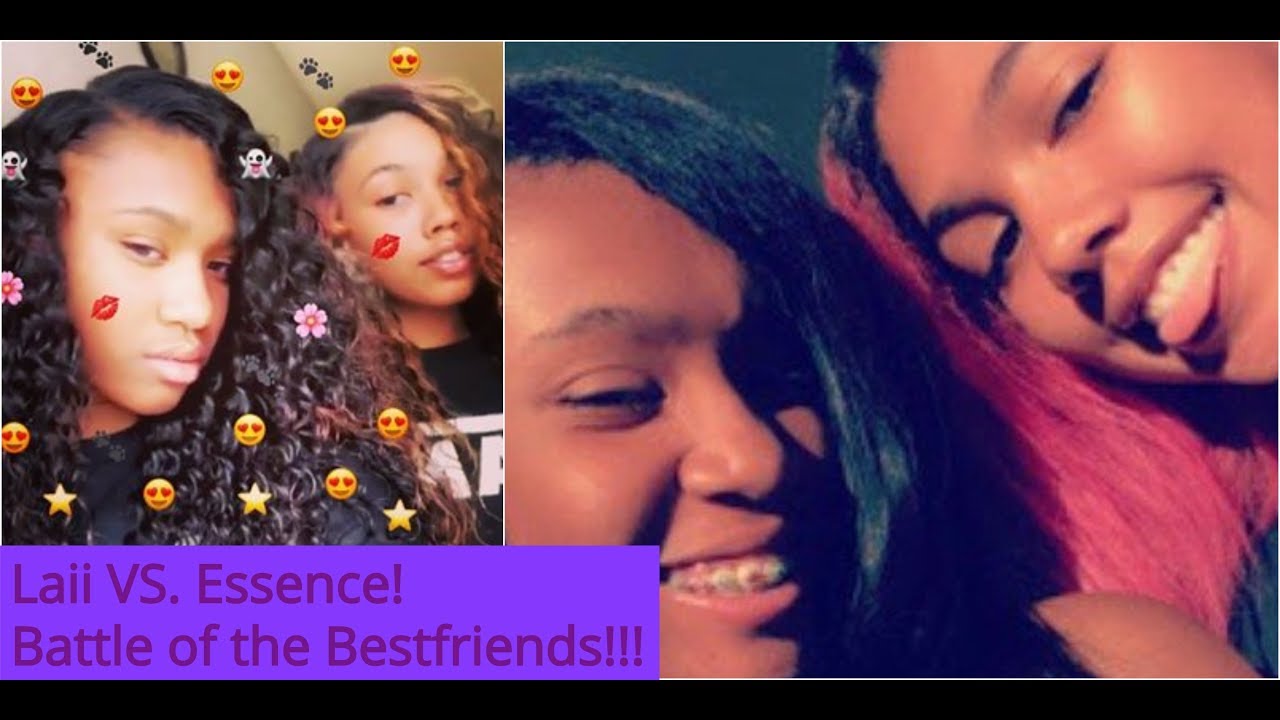BATTLE OF THE BESTFRIENDS ! (@bracefacelaii vs. @esssenccee) | VIBIN' LYRICS