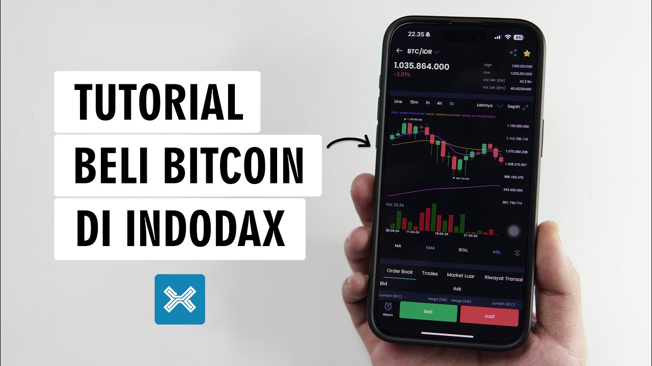 Cara Membeli Bitcoin Di Aplikasi Indodax
