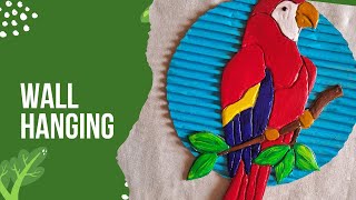 Parrot | Relief Art | Wall Hanging |