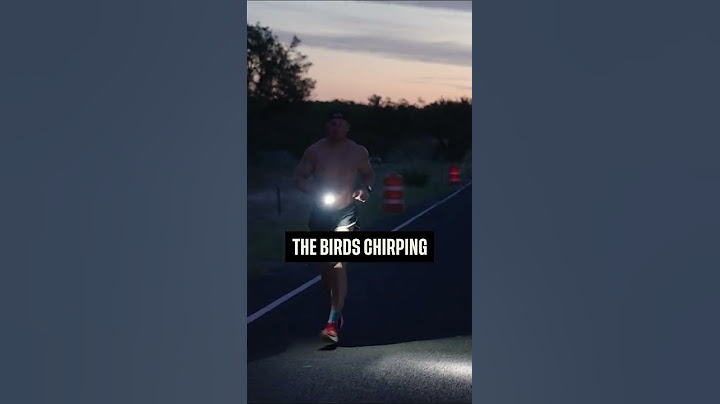 Morning Runs ﹥ Evening Runs