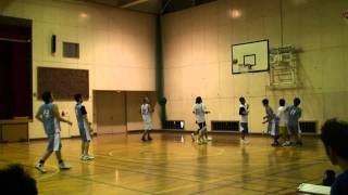 20101107 vs アイズ 2Q 1 男子 練習試合