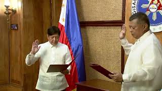 Oath-taking of DOJ Secretary Jesus Crispin ‘Boying’ Remulla 7\/1\/2022