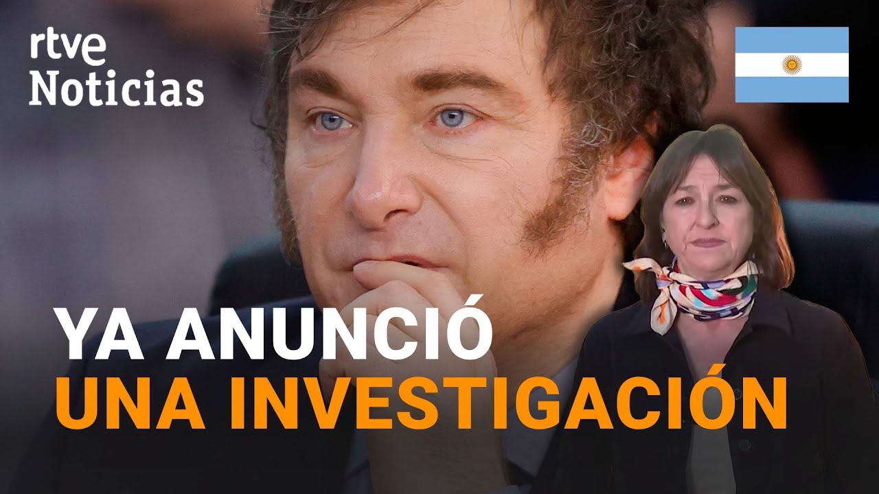 ARGENTINA: MILEI HABLA en REDES SOCIALES de una CRIPTOMONEDA y GENERA una  TORMENTA POLÍTICA | RTVE