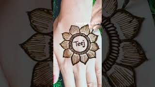 Teej Mehndi Design