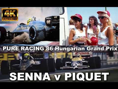 AYRTON SENNA v PIQUET PURE RACING 86 Hungarian Grand Prix