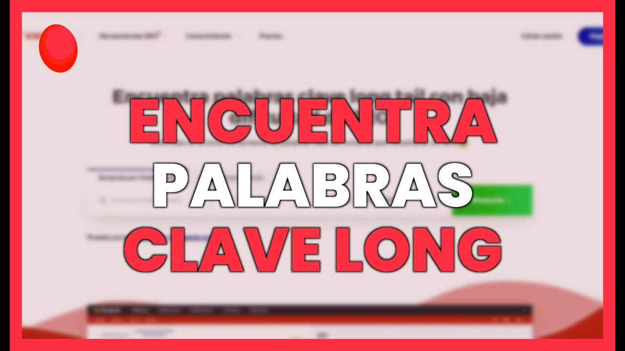 ENCUENTRA PALABRAS CLAVE LONG TAIL con KWFINDER de MANGOOLS