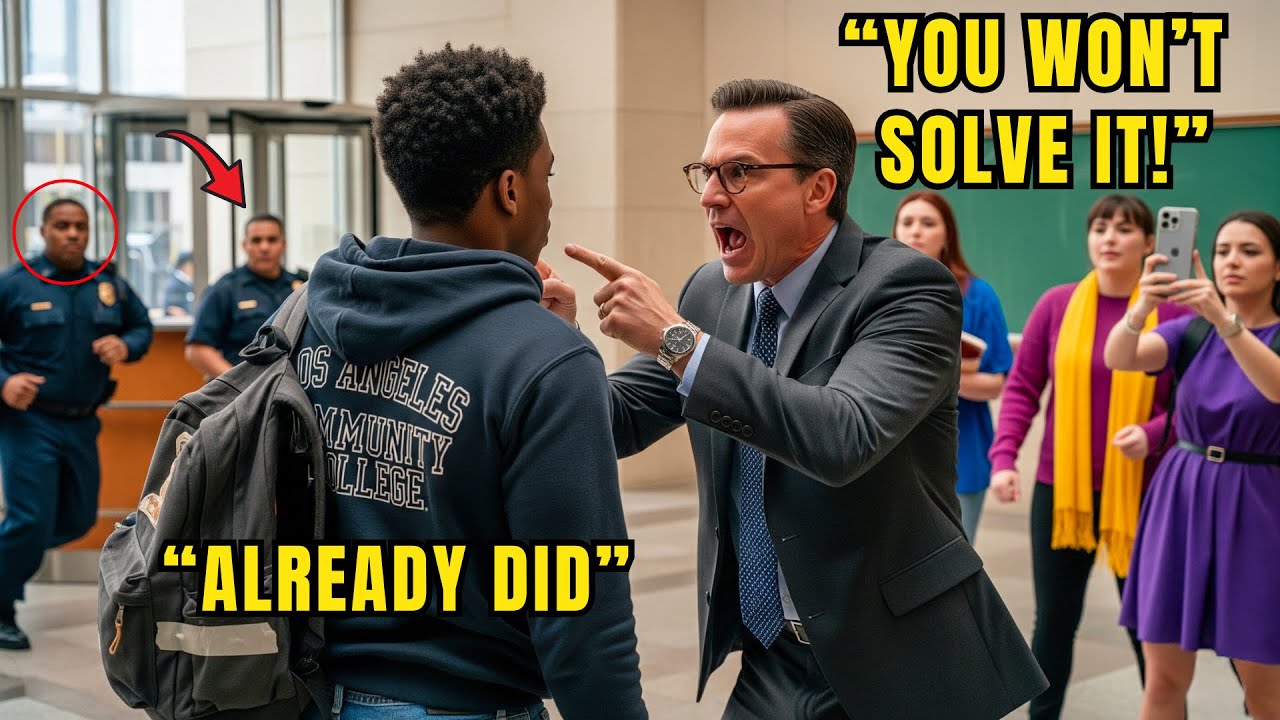 Teacher Tries to Humiliate Black Student With 