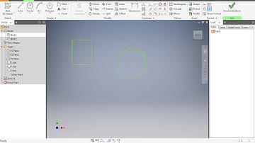 Inventor - Check sketch Block
