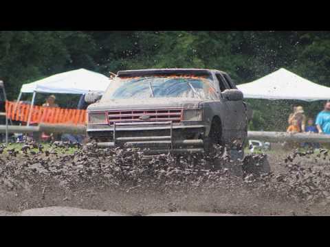 Ride Along in Chris Campbells Chevy S10 at Kirbys Kompound