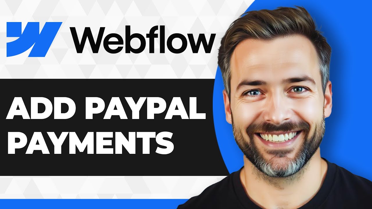 Как добавить платежи PayPal в Webflow (руководство 2025 г.)