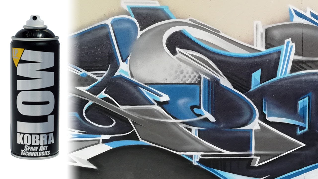 freestyle graffiti piece 12 Kobra paint Pensil wildstyle SHORT