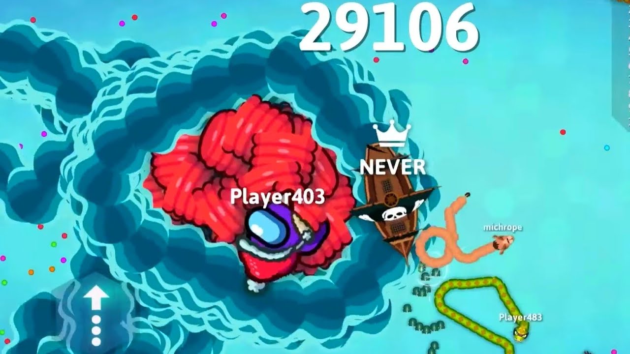 🐍Snake.io I Killed HACKER Best Snake.io Gameplay 🐍 #59