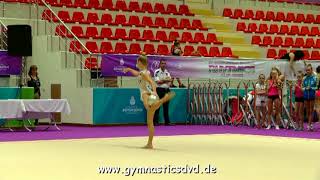Sofia Hutnyk Ukr - Junior 2004 04 - Istanbul Rhythmic Cup 2018
