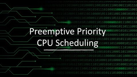 Preemptive Priority CPU Scheduling | Operating Systems | Anna University | Engineering | Tamil |