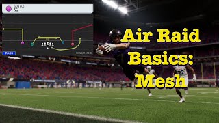 Air Raid Basics: How to Run Mesh in College Football 26