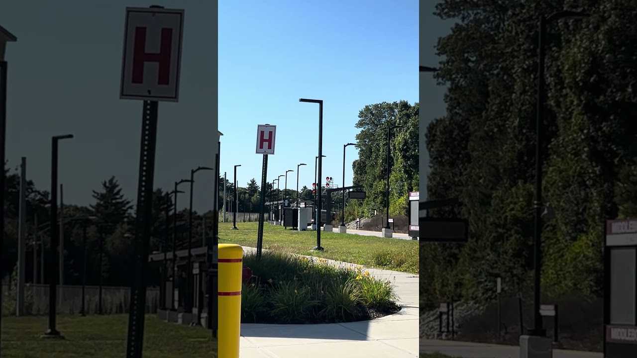 Fall river / new Bedford line arrives in Middleboro 10-4-25