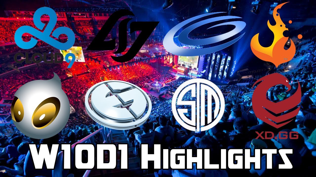 2014 NA LCS Spring Split W10D1 Highlights