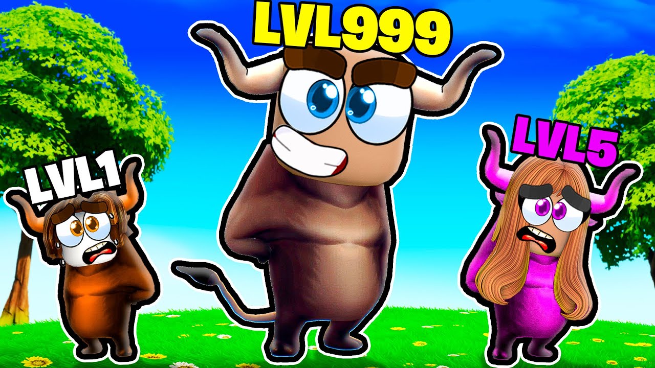 I became a bull in Roblox... - YouTube