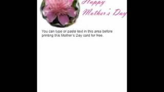 Free to Print Mother s Day Cards