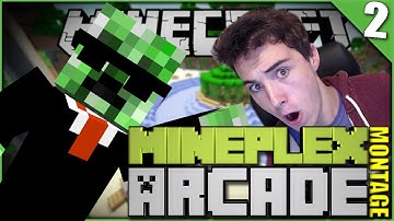 Minecraft Mineplex Arcade "I ESCAPED!" Ep 2 | Montage