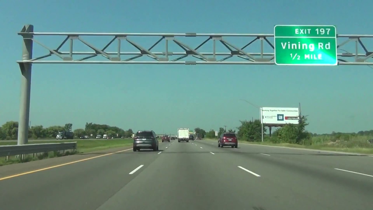 Michigan Interstate 94 West Mile Marker 200 to 180 YouTube
