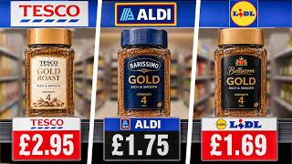 We Tested Instant Coffee From Tesco Aldi and Lidl Instant & 8 More UK Supermarkets | Most FAILED
