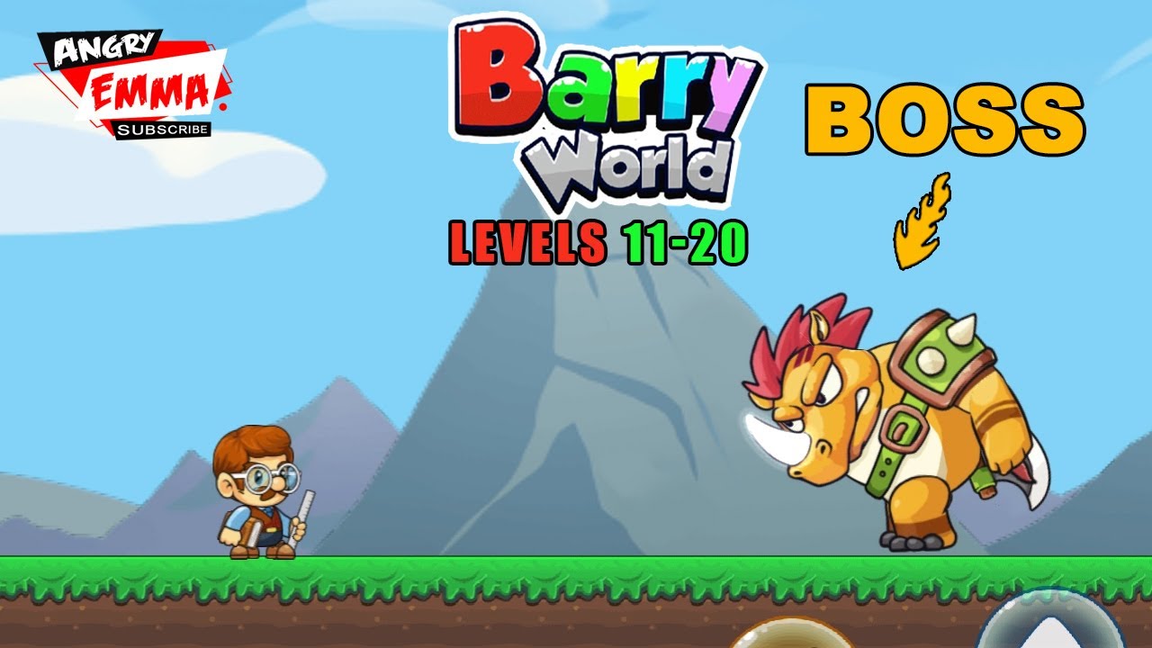 Barry World Adventure - Levels 11-20 + BOSS