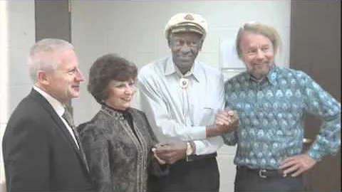 Chuck Berry 11-3-11 with Brittany Velasco