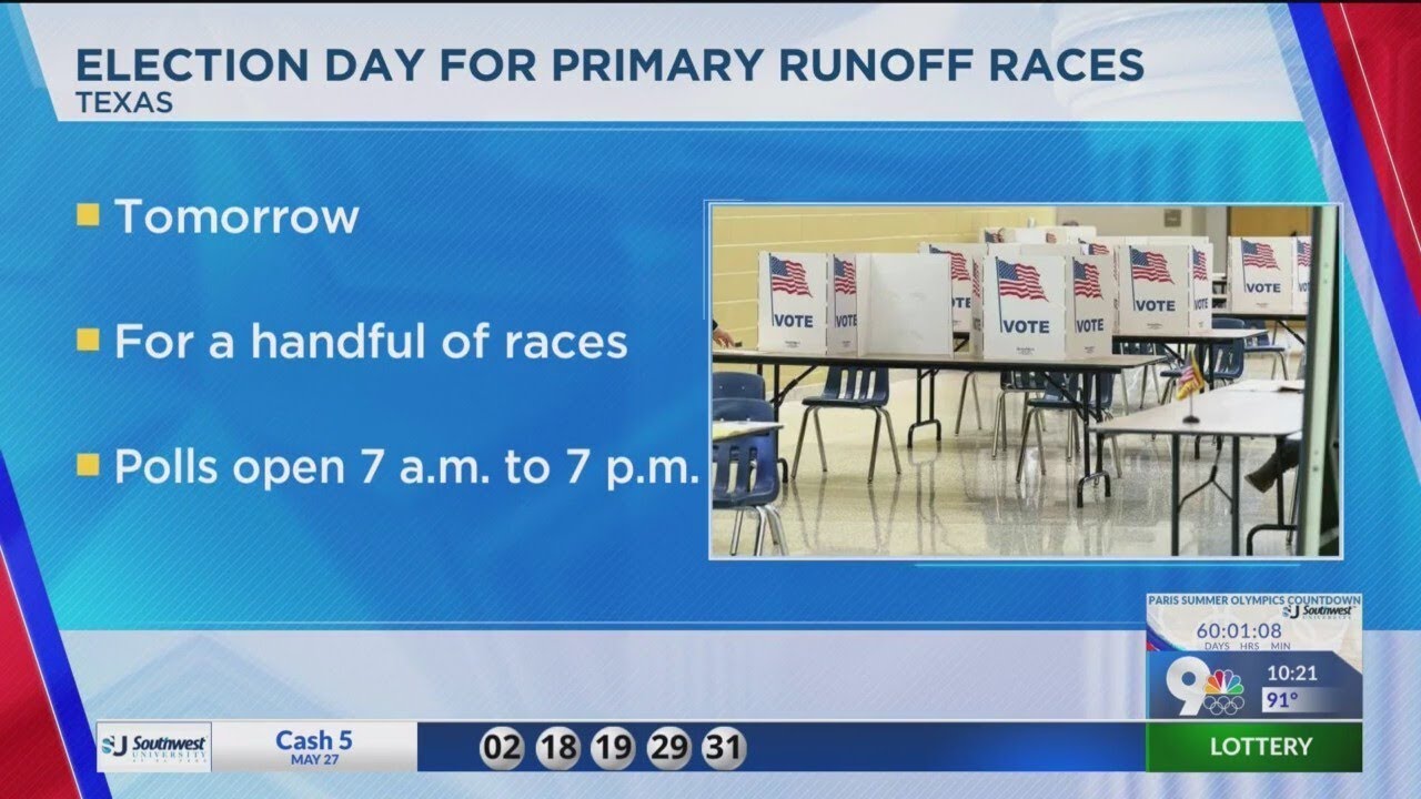 Texas Election day, early voting for NM primaries - YouTube