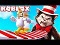 SCAPPIAMO DAL GATTO COL CAPPELLO SU ROBLOX!!