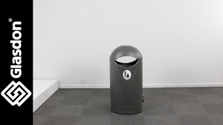 Glasdon UK | Demonstration | Elipsa™ Litter Bin