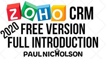 Zoho CRM 2020 Introduction Free Version Introduction Full Tutorial