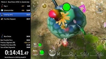 Pikmin 2 - Blue Onion in 19:02.81 (PB)