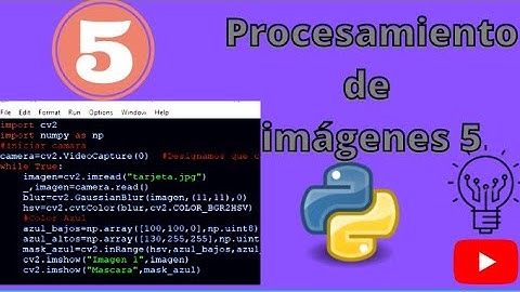 Curso de procesamiento de imágenes 5 Región de interés (ROI) cortar una parte de la imagen principal